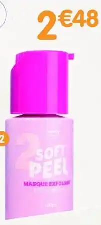 b&m Soe de masque exfoliant offre