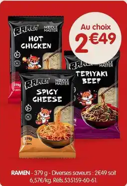 b&m Ramen offre