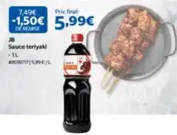 Costco Sauce teriyaki offre