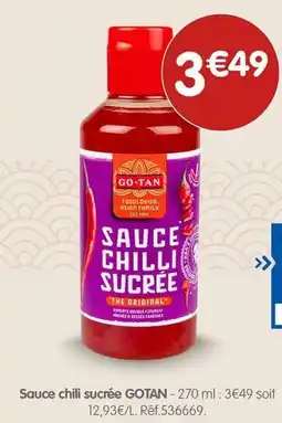 b&m Go-tan - sauce chili sucrée offre