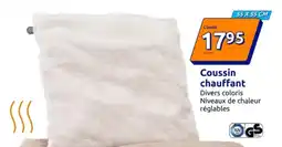 Action Coussin chauffant offre