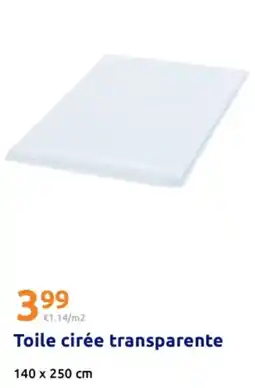 Action Toile cirée transparente offre
