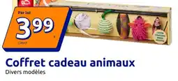 Action Coffret cadeau animaux offre