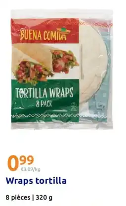 Action BUENA COMIDA Tortilla Wraps offre