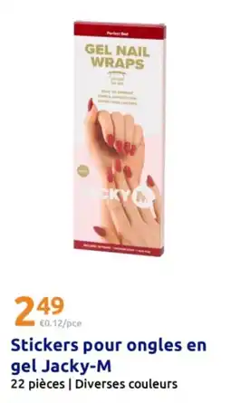 Action Jacky-M Stickers pour ongles en gel offre