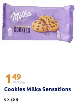 Action Milka Cookies Sensations offre