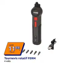 Action FERM Tournevis rotatif offre