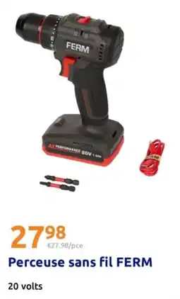 Action FERM Perceuse sans fil offre