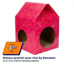 Action Beeztees Maison-grattoir pour chat offre