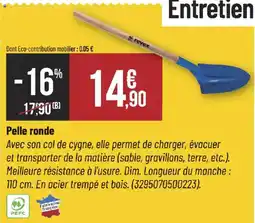 Bricorama revex Pelle ronde offre