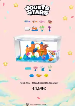 Smyths Toys Robo Alive - Méga Ensemble Aquarium offre