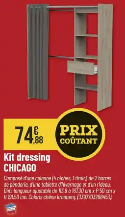 Bricorama CHICAGO Kit dressing offre