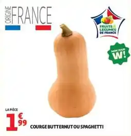 Auchan COURGE BUTTERNUT OU SPAGHETTI offre