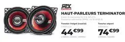 Feu Vert MSX AUDIO HAUT-PARLEURS TERMINATOR offre