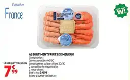 Auchan LANGOUSTINES & CREVETTES offre