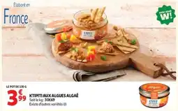 Auchan Ktipiti aux algues algaé offre