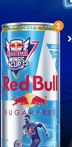 b&m Red bull boisson sans sucres offre