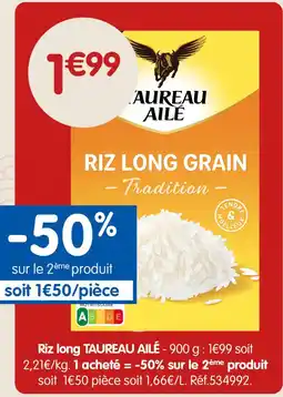 b&m Taureau ailé riz long offre
