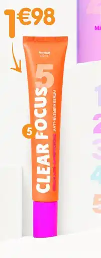 b&m French sérum anti-acné offre