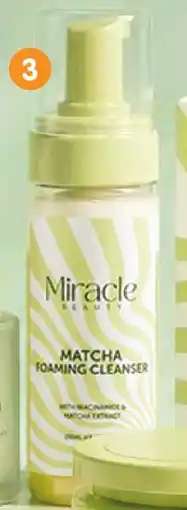 b&m Miracle beauty nettoyant moussant visage offre