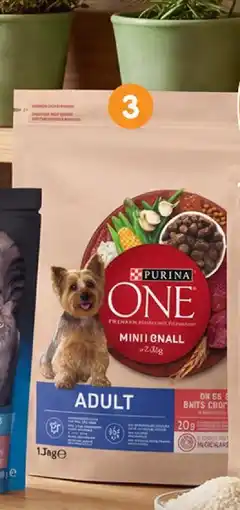b&m Purina one croquettes pour chien mini adulte offre