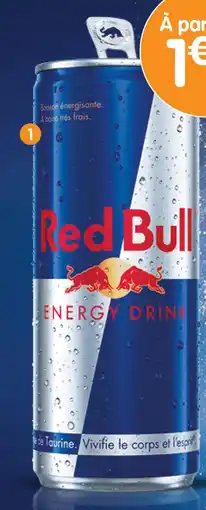 b&m Red bull boisson offre