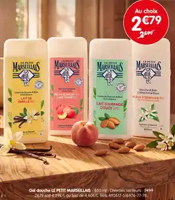 b&m Le petit marseillais gel douche offre