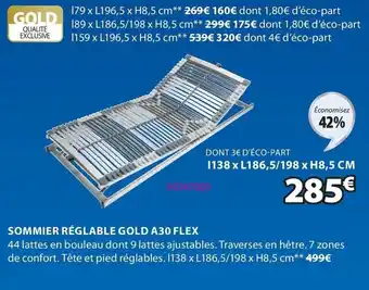 JYSK Sommier réglable a30 flex offre