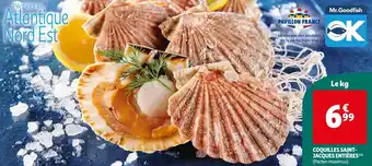 Auchan Coquilles saint-jacques entières offre
