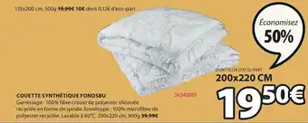 JYSK Couette synthétique fondsbu offre