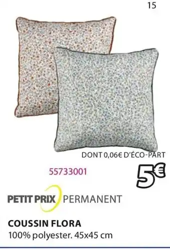 JYSK Coussin flora offre