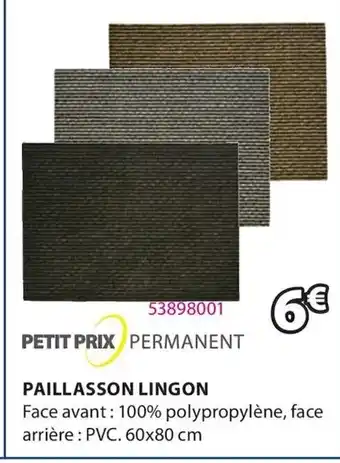 JYSK Paillasson lingon offre