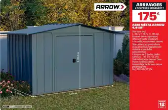 ARROW Abri métal