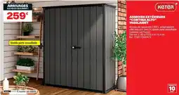 Brico Dépôt KETER Armoire extérieure "Cortina Alto" offre