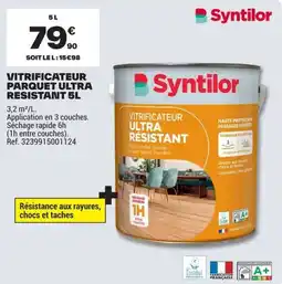 Brico Dépôt Syntilor Vitrificateur parquet ultra résistant offre