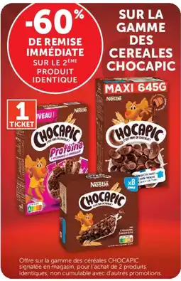 Hyper U Chocapic sur la gamme des cereales offre