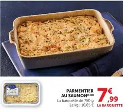 Hyper U Le Parmentier au Saumon offre