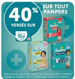 Hyper U Pampers offre