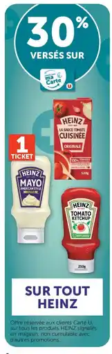 Hyper U Heinz offre