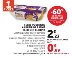 Hyper U BLEDINA Blédiner offre