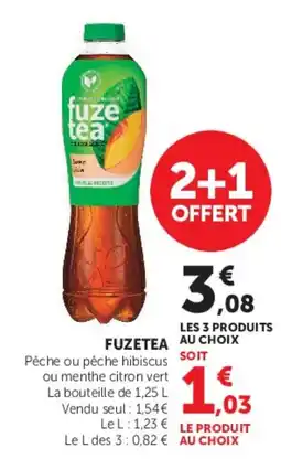 Hyper U fuze tea offre