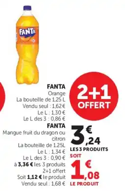 Hyper U FANTA Orange offre