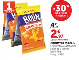 Hyper U Belin Croustilles offre