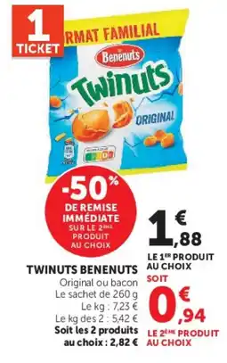 Hyper U Benenuts Twinuts offre