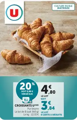 Hyper U CROISSANTS U offre