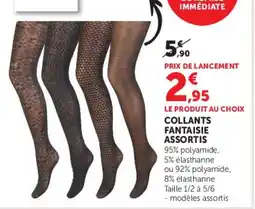 Hyper U COLLANTS FANTAISIE ASSORTIS offre