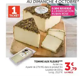 U Express Tomme aux Fleurs offre