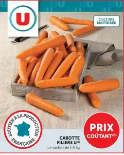 U Express CAROTTE FILIERE U offre