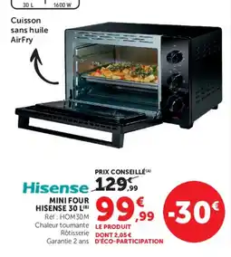 Hyper U Hisense MINI FOUR offre