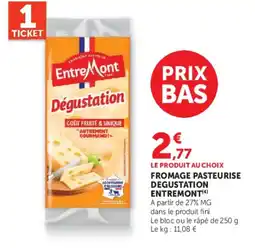 U Express Entremont Dégustation offre